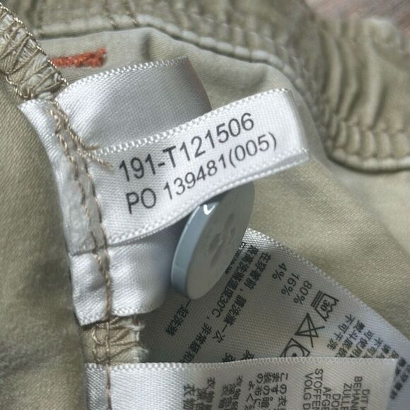 Tommy Bahama Boracay Lightweight Pull-On Pants size XL Tan Chino Khaki Elastic - Picture 10 of 10